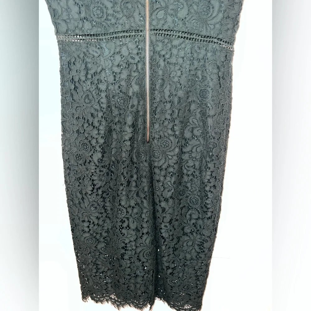 Bardot Dark Green Lace Midi Dress NWT✨ - Picture 12 of 17